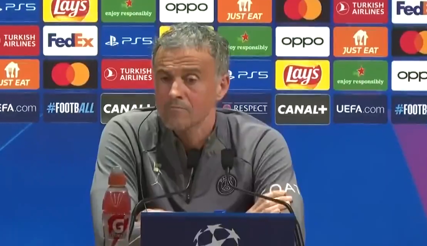 恩里克談姆巴佩：我想談團隊而不是一個球員，我們現(xiàn)在狀態(tài)很好